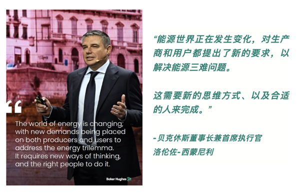 貝克休斯董事長(cháng)兼首席執行官——洛倫佐-西蒙尼利致辭